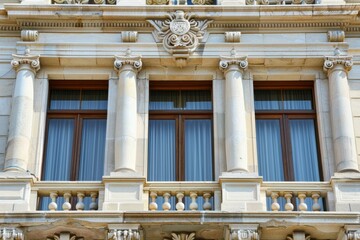 Obraz premium Classical exterior building