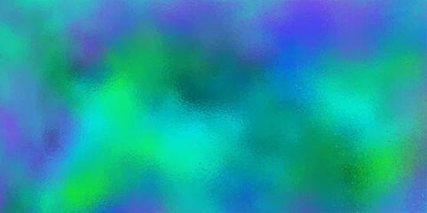 Obraz premium Abstract Watercolor Gradient Art in Blue and Green Hues - Soft Textured Fluid Shapes for Modern Design and Creative Visuals – Vibrant and Dreamy Digital Illustration Ideal for Backgrounds, Posters, 