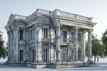 Classical exterior building