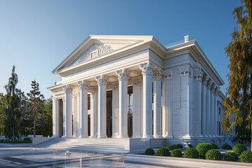 Classical exterior building