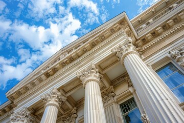 Obraz premium Classical exterior building