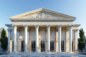 Obraz premium Classical exterior building