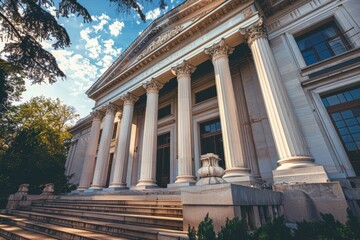 Fototapeta premium Classical exterior building
