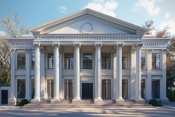 Classical exterior building
