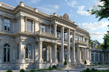 Classical exterior building