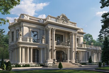 Obraz premium Classical Exterior Building
