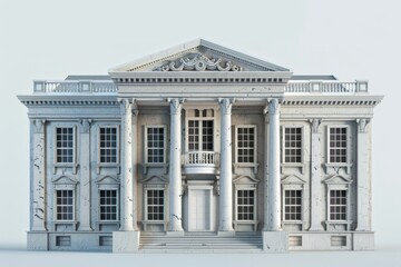 Obraz premium Classical Exterior Building