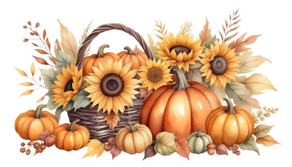 Thanksgiving Greeting Card, Vintage Style