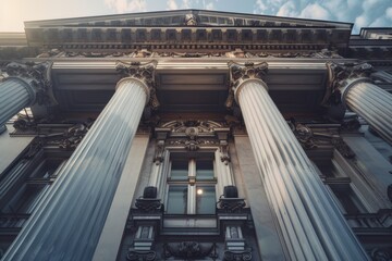 Obraz premium Classical Exterior Building