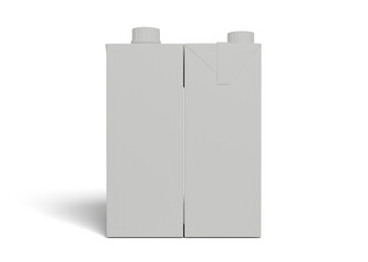 juice milk box mockup