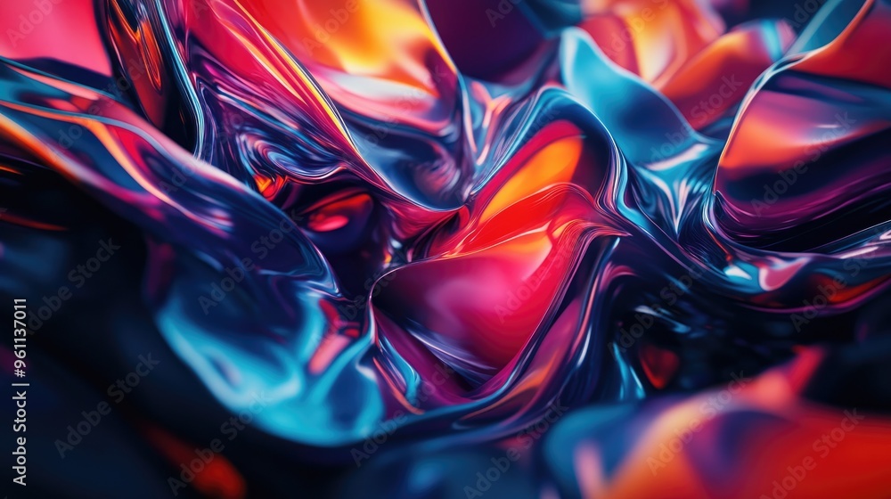 Poster stunning abstract backdrop showcasing vibrant colors and dynamic shapes for artistic projects