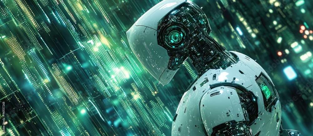 Poster robot chatbot android and the evolution of digital robotics advanced processor technologies for the 
