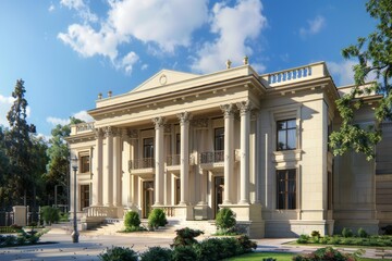 Obraz premium Classical Exterior Building