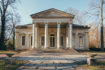 Obraz premium Classical exterior building