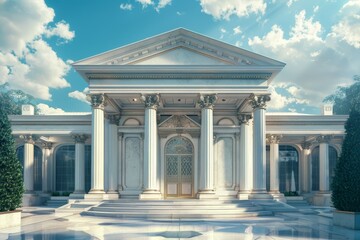 Obraz premium Classical exterior building