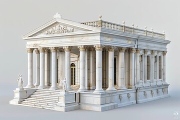 Obraz premium Classical exterior building