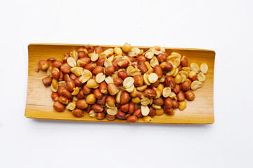 Red skin peanuts roasted salted, peanut snacks