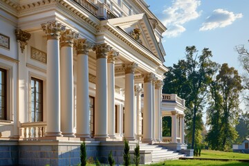 Obraz premium Classical exterior building