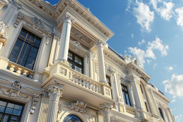Fototapeta premium Classical exterior building