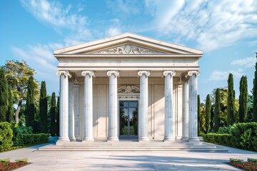 Obraz premium Classical exterior building