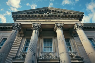 Fototapeta premium Classical exterior building