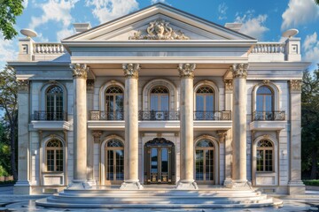 Classical exterior building