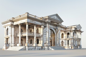 Obraz premium Classical exterior building