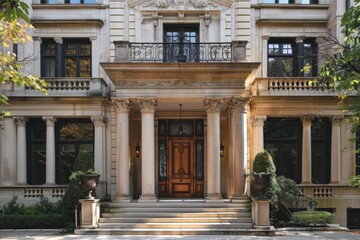 Obraz premium Classical exterior building