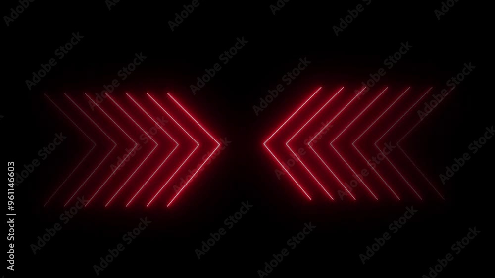 Aufkleber arrow loop animation direction concept. arrow loading icon concept animation