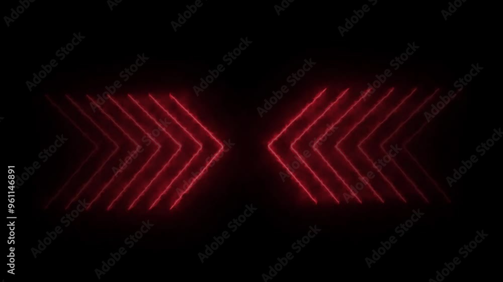 Aufkleber arrow loop animation direction concept. arrow loading icon concept animation