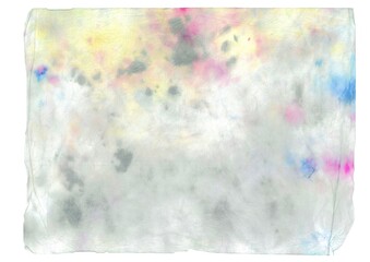 美しくて抽象的な手描き水彩テクスチャー素材