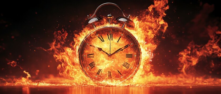 Eternal Flame, Clock