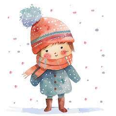 Chilly Watercolor: A Simple Yet Evocative Painting