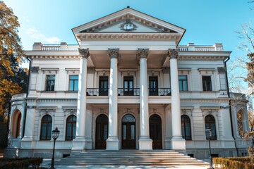 Obraz premium Classical exterior building