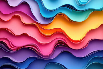  multicolor paper craft background