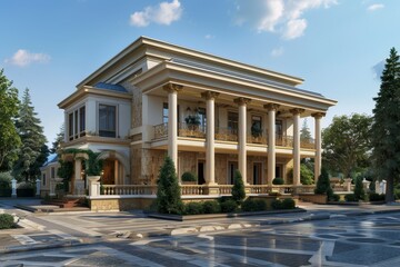 Obraz premium Classical exterior building