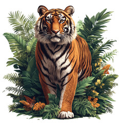 Wild Jungle Tiger