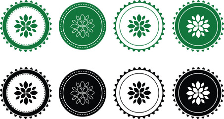 Ecology icon set. Ecology Stamps. Environment, sustainability, nature, recycle, renewable energy; electric bike, eco-friendly, forest, wind power, green symbol. Solid icons vector collection.