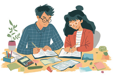 Navigating Finances Together: Married Couple's Dispute Over Budget and Financial Planning