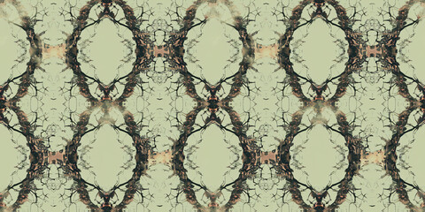 Abstract art with intertwined branches. A visually captivating piece of abstract art featuring intricate, intertwined branches creating a mesmerizing pattern.