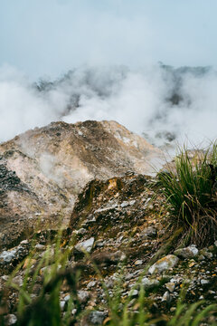 Volcanic activity and thermal field in Kawah Ratu, Bogor, West Java, Indonesia.