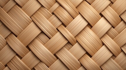 Woven Bamboo Texture