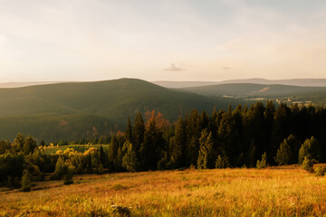 Cozy Landscape Background