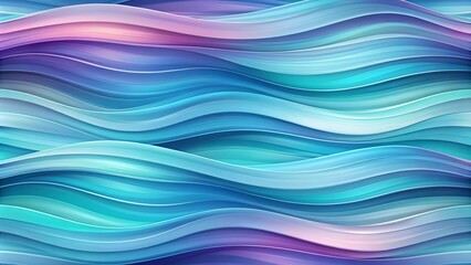 Abstract Soft Curvy Waves Background