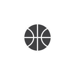 Basketball icon vector illustration template