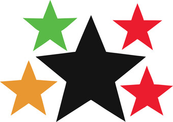 Obraz premium set of stars