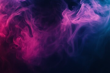dark background with smoke, dark colors with smoke, smoke in the dark, dark banner , ai