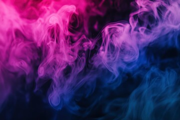 Obraz premium dark background with smoke, dark colors with smoke, smoke in the dark, dark banner , ai