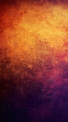 Abstract textured background in warm hues of orange, yellow, and deep purple.