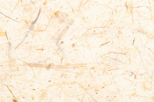 Mulberry paper texture with fiber from banana tree.